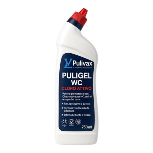 PuliGel WC Cloro Attivo 750 ml – cartone 6/12 pz