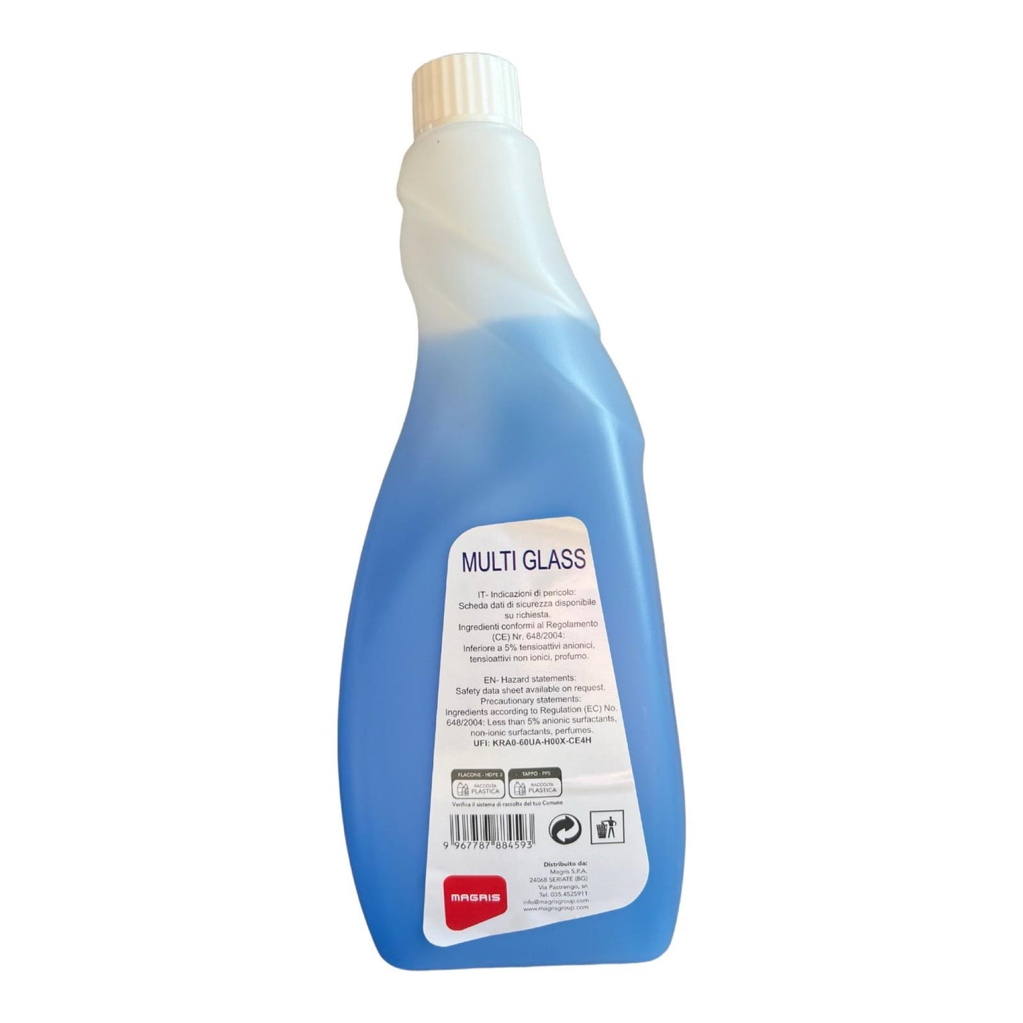 Multi Glass-Detergenge multiuso auto asciugante-750 ml-6/12 pz