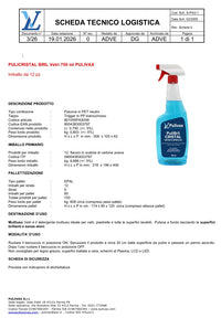 Puli Cristal Bril 750 ml – cartone 6/12 pz