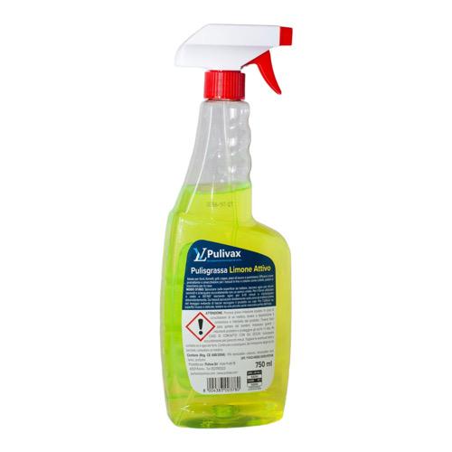 Pulisgrassa Limone Attivo 750 ml – cartone 6/12 pz