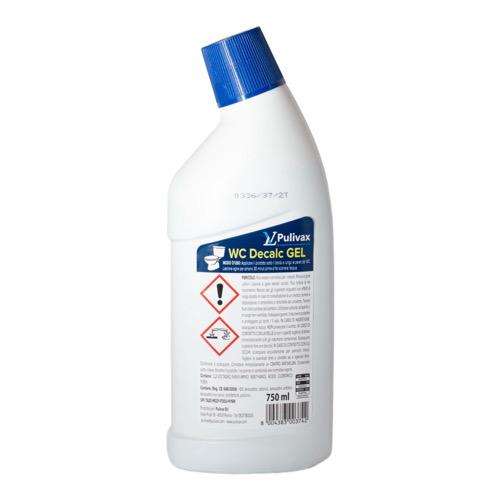 WC Decalc Gel 750ml – cartone 6/12 pz