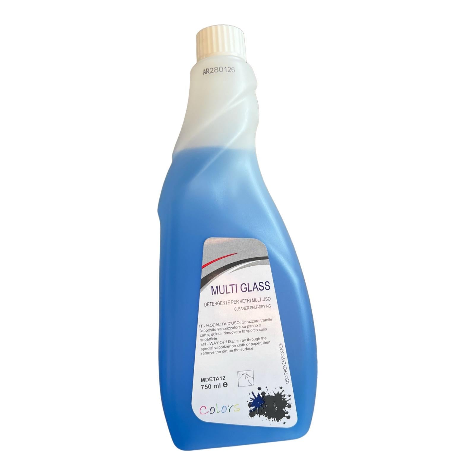 Multi Glass-Detergenge multiuso auto asciugante-750 ml-6/12 pz